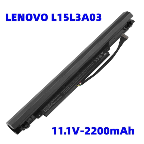 L15L3A03 Laptop Battery for Lenovo IdeaPad 110-14AST 110-14IBR 110-15ACL 110-15AST 110-15IBR 110-15ACL 110 Touch-15ACL 5B10L04166 5B10L04167 5B10L04215 L15S3A02 L15C3A03[11.1V 2200mAh]