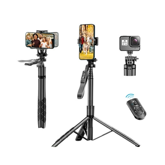 L16 multi-function Bluetooth selfie stick tripod mobile phone holder anti-shake retractable live shooting artifact portable universal