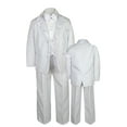 thumbnail image 1 of L17 New Boy Communion Baptism Formal Tuxedo Suit white S M L XL 2T 3T 4T 5 6 -20, 1 of 7