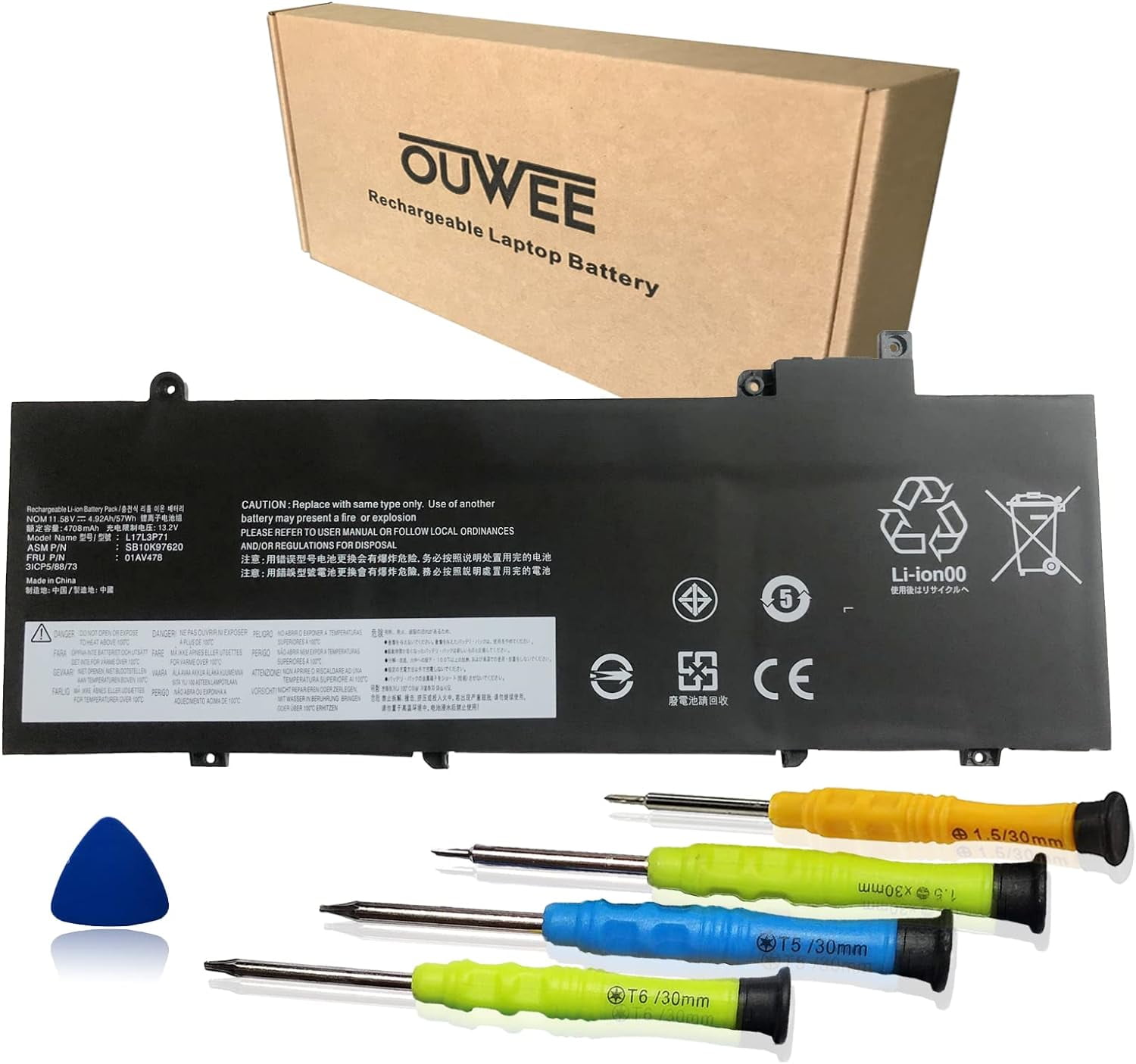  Lenovo ThinkPad T480S Battery-L17L3P71 