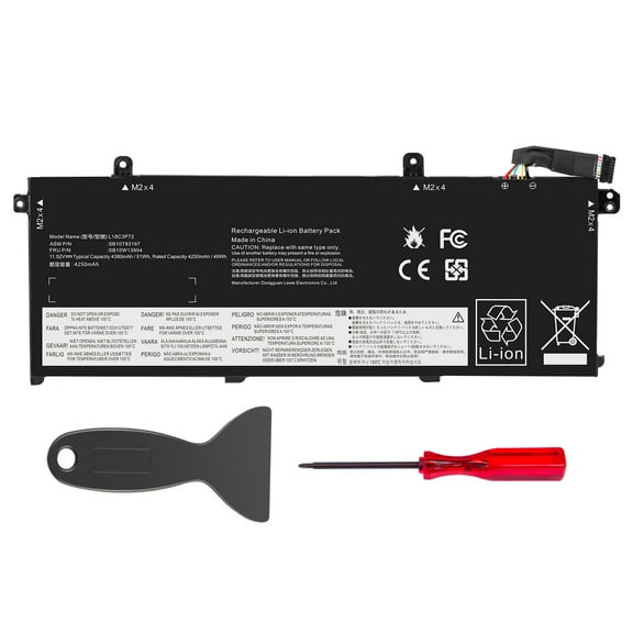 L18M3P73 L18M3P74 Laptop Battery Replacement for Lenovo ThinkPad T490 T495 P43S P14s Gen 1 T14 Gen 1 P14s Gen 2 T14 Gen 2 Series L18L3P73 L18C3P71 L18C3P72 02DL008 11.52V 51Wh