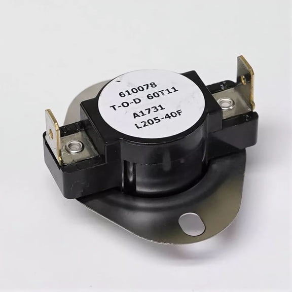 L205-40 Heater Limit Thermostat Thermodisc Open On Rise