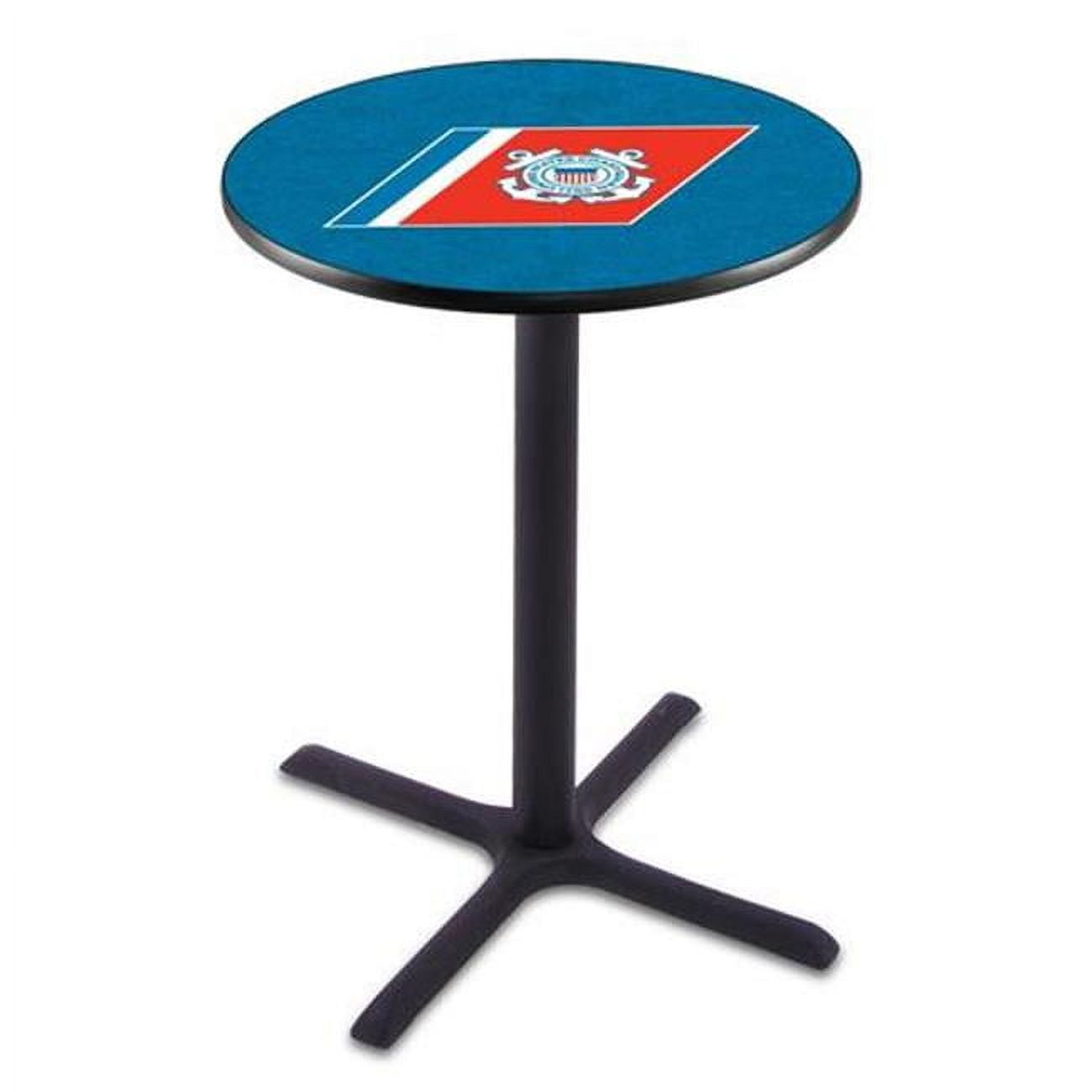 L211 United States Coast Guard 36in. Tall - 36in. Top Pub Table with ...