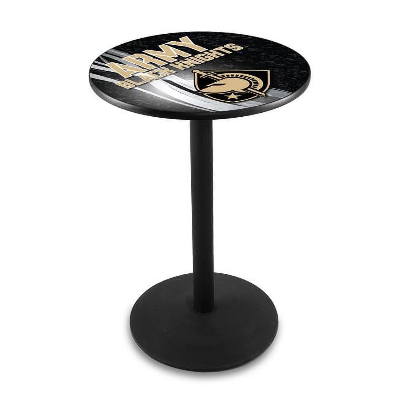 L214 US Military Academy 36in Tall 36in Top Pub Table With Black L214 us military academy 36in tall 36in top pub table with black