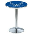 thumbnail image 1 of L214 United States Air Force 42in. Tall - 36in. Top Pub Table with Chrome Finish, 1 of 1