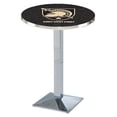 thumbnail image 1 of NCAA Pub Table by Holland Bar Stool, Chrome - US Military Academy, 42'' - L217, 1 of 2