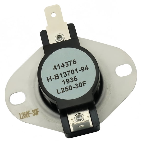 L250-30F Auto Reset Limit Switches Thermostat for Replacement Furnace Parts