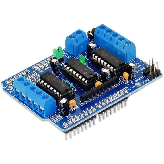 L293D DC & Stepper Motor Drive Shield Expansion Board for Arduino Duemilanove Raspberry Pi