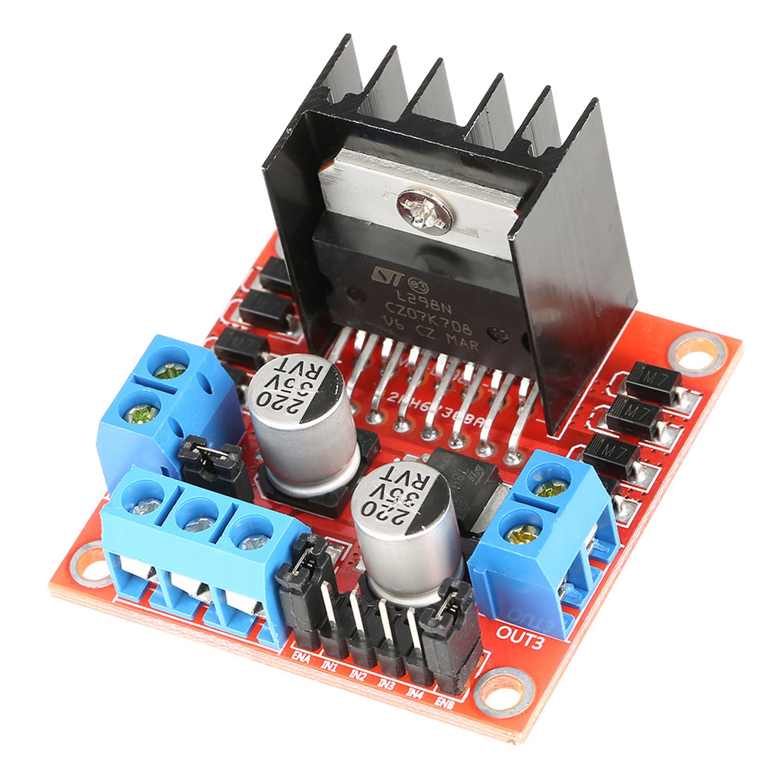 L298N Motor Driver,Module HBridge Driver Board Module Motor Drive