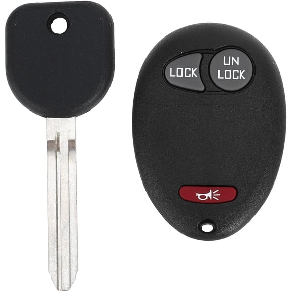L2C0007T 315MHz Keyless Entry Remote Ignition Key Fob for Chevrolet Colorado LS LT 2004-2012 for Chevrolet Venture 2001-2005 3 Buttons