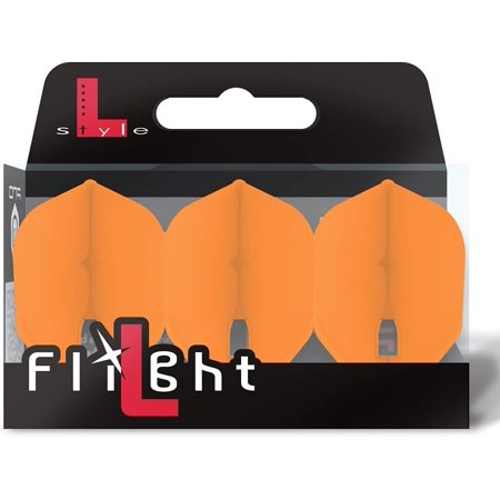 L3 Shape (Small Standard) PRO Molded Dart Flights – Champagne Ring Compatible – for Soft Tip & Steel Tip Darts