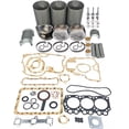 thumbnail image 1 of L3E Overhaul Rebuild Kit STD Fits for Mitsubishi L3E L3E-61SDH L3E-61TG L3E-W262KL Engine New Holland EC15 Mini Excavator Volvo EC15 EC20 EC20B Excavators, 1 of 1