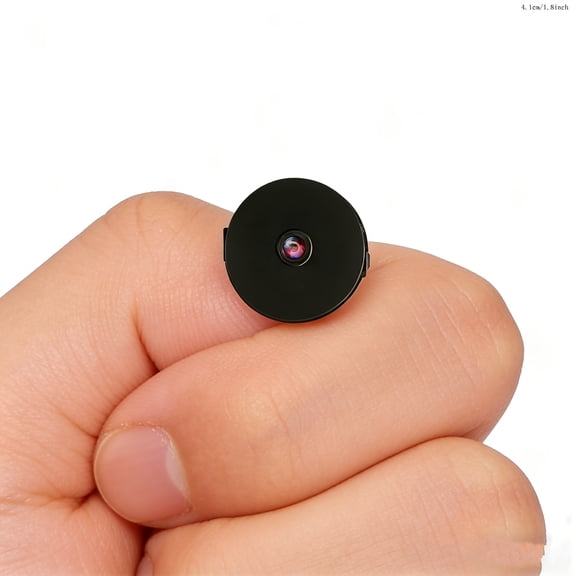 L3Only 0.9 inch Hidden Camera with Audio/Video Mini Small Spy Cameras Home Indoor Use Cam Night Vision Motion Detection Baby Monitor Wireless Outdoor Nanny WiFi espias ocultas Security Secret