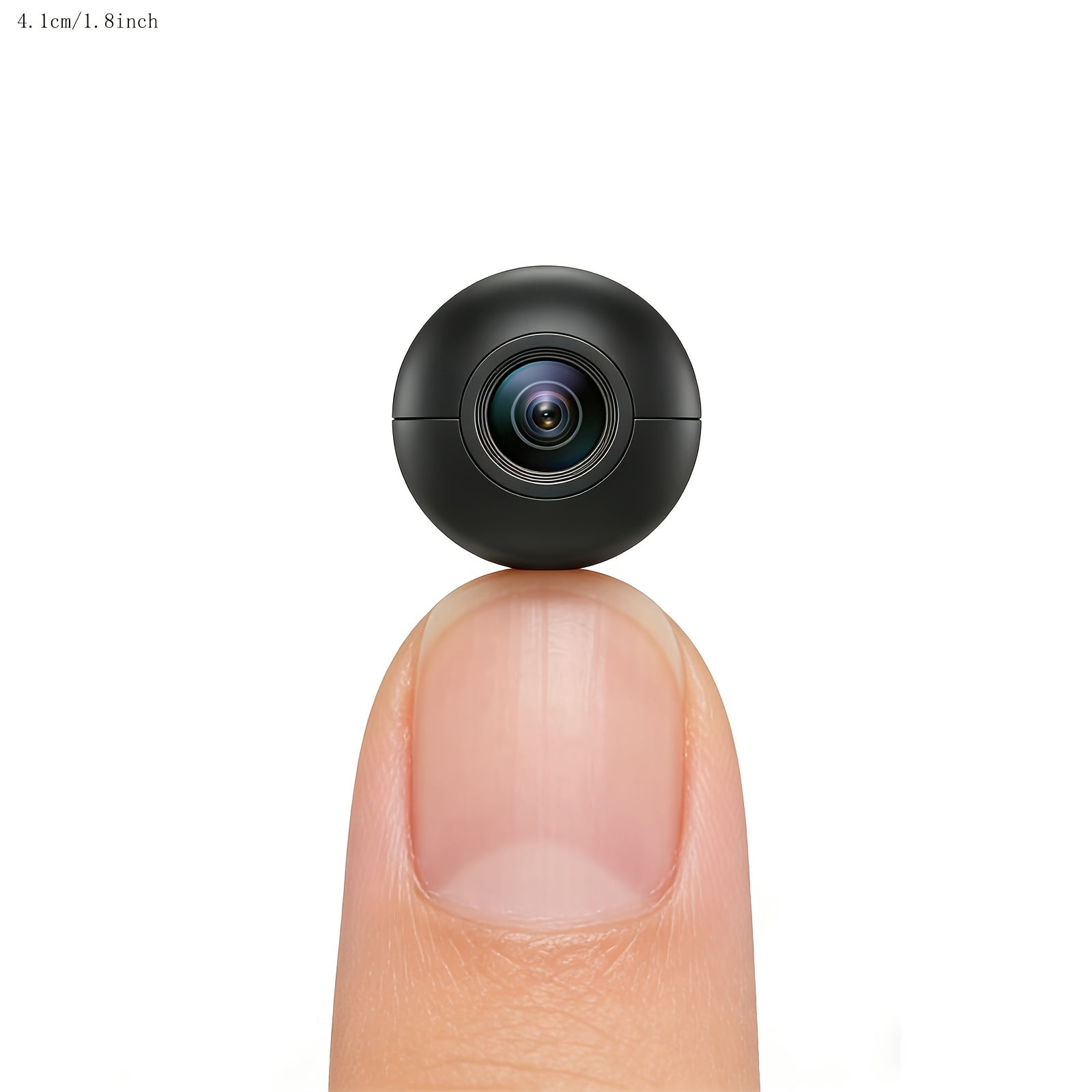 L4 Only 0.9 inch Hidden Camera with Audio/Video Mini Small Spy Cameras Home Indoor Use Cam Night Vision Motion Detection Baby Monitor Wireless Outdoor Nanny WiFi espias ocultas Security Secret