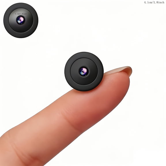 L5 Only 0.9 inch Hidden Camera with Audio/Video Mini Small Spy Cameras Home Indoor Use Cam Night Vision Motion Detection Baby Monitor Wireless Outdoor Nanny WiFi espias ocultas Security Secret