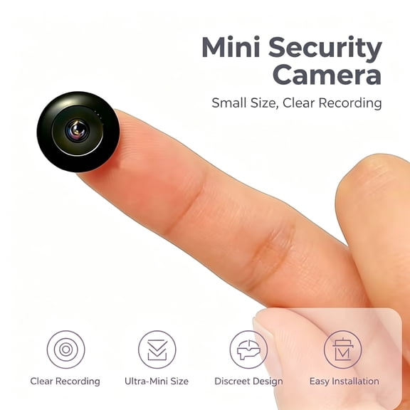 L5 Only 1 Inch Compact Audio Recorder with Built-in Camera, HD Video & Audio Recorder for Daily Use, Portable Wearable Mini Voice Recorder with Video Recording