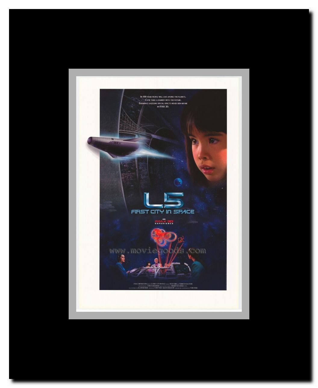 L5: First City in Space (IMAX) Framed Movie Poster
