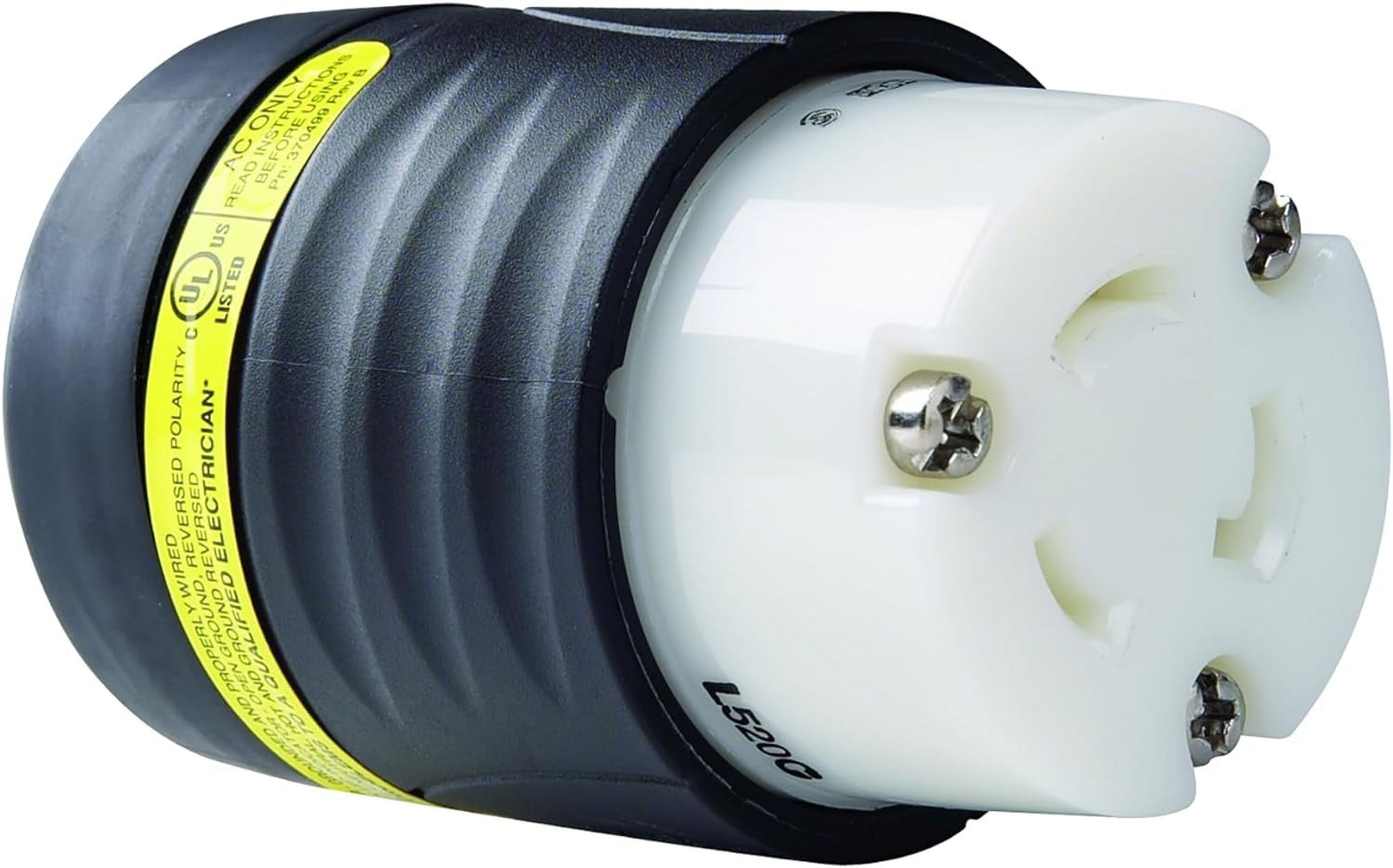 L520CGCM Turnlok Industrial Spec Grade Locking Connector With Ground