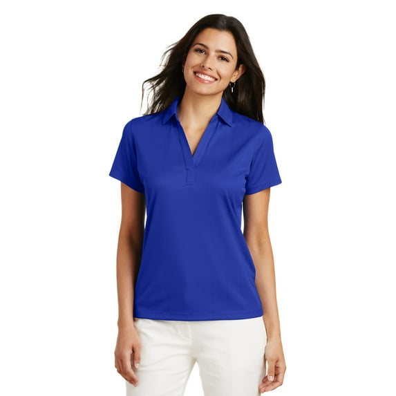 L528 Port Authority Womens Sport Shirt Performance Fine Jacquard Polo
