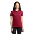 thumbnail image 1 of L567 Ladies 5-in-1 Performance Pique Polo T-Shirt, Rich Red - Extra Large, 1 of 1