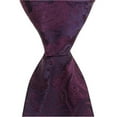 thumbnail image 1 of L6 - 48 in. Necktie - Purple Paisley, 12-14, 1 of 1
