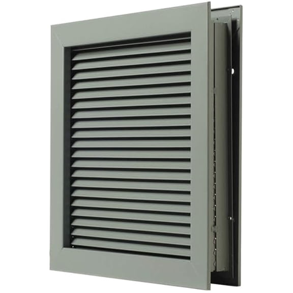 L700RX18X24 L-700-Rx-18X24 Door Louver Steel 18 x 24", 18" Height, Steel$$Tools & Hardware Other