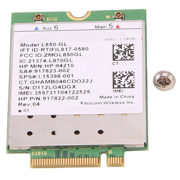 L850- LT4210 FDD-LTE TDD-LTE 4G Card 4G Module SPS,917823-001 for 430 440 450 G5 Notebook