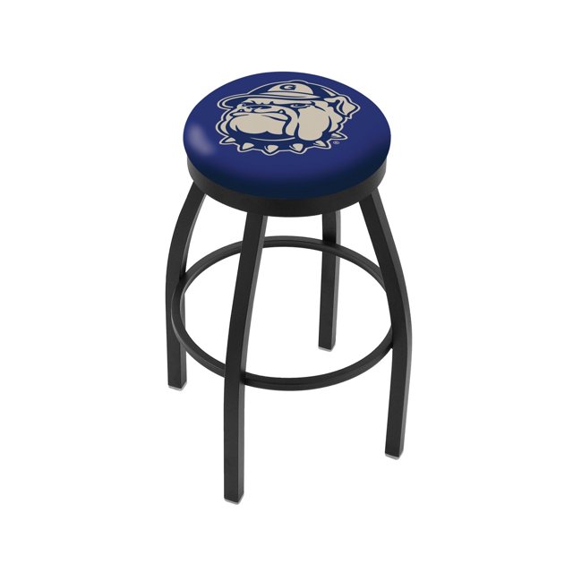 L8B2B Georgetown 25" Swivel Counter Stool with Black Wrinkle Finish