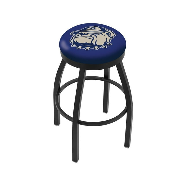 L8B2B Georgetown 25" Swivel Counter Stool with Black Wrinkle Finish