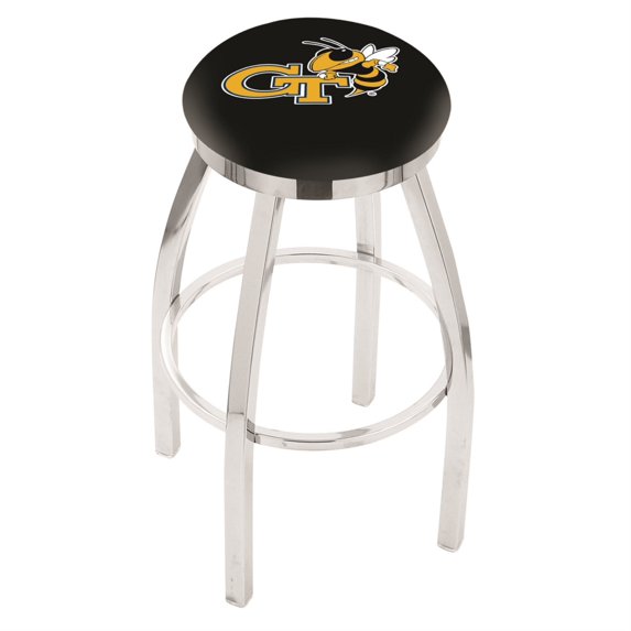 NCAA Swivel Stool by Holland Bar Stool, Georgia Tech - 30 Inches L8C2C
