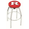 thumbnail image 1 of L8C2C Rutgers 36" Swivel Bar Stool with Chrome Finish, 1 of 7