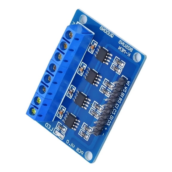 L9110S Motor Driver Module 2.5V 12V Ideal for Intelligent Car Projects with Reverse DriveS Capability for Electronics