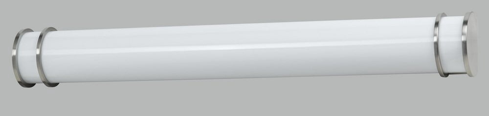 LA-197M-BS-Cal Lighting-Vanity Bathroom Lighting Fixture-4.88 Inches Wide by 4 Inches High   Brushed Steel Finish