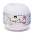 thumbnail image 1 of LA ABUELITA [50grs] by Omega - Ideal for Amigurumi 100% NON-Mercerized Cotton Yarn - Color: 01-White 01, 1 of 5