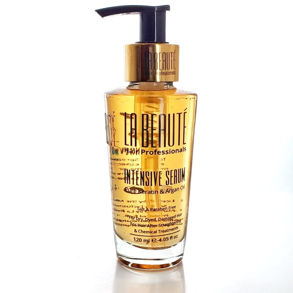 LA BEAUTE Intensive Silk Serum with Pure Keratin & Argan Oil 120 ml / 4.05 fl.oz