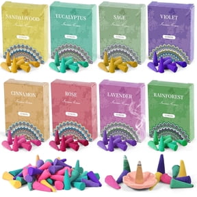 LA BELLEFÉE Incense Cone, 8 Scent Distinct Aromatherapy Cones for Home Fragrances