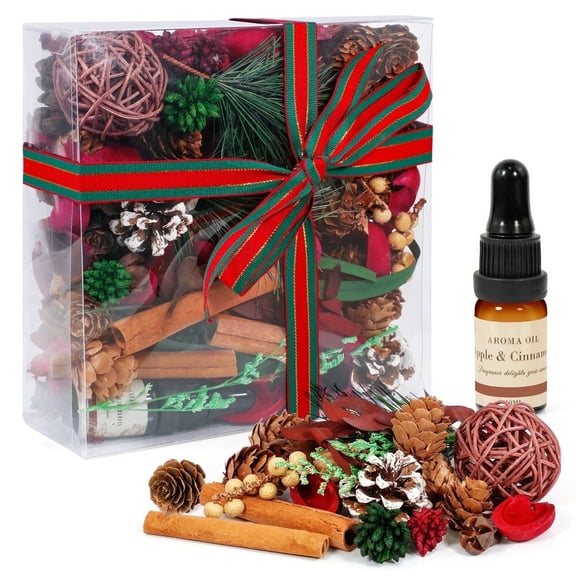 LA BELLEFÉE Christmas Potpourri Holiday Home Fragrance, Festive Room Decor Centerpiece Gift Idea