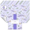 thumbnail image 1 of LA BELLEFEE 6-Pack Foldable Drawer Paper Lavender Scented Wardrobe Storage Liner Drawer Divider Paper Home Organization Supplies, 1 of 8