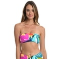 thumbnail image 1 of LA BLANCA Multi Eclectic Shore Bandeau Bikini Swim Top, US 6, NWOT, 1 of 4