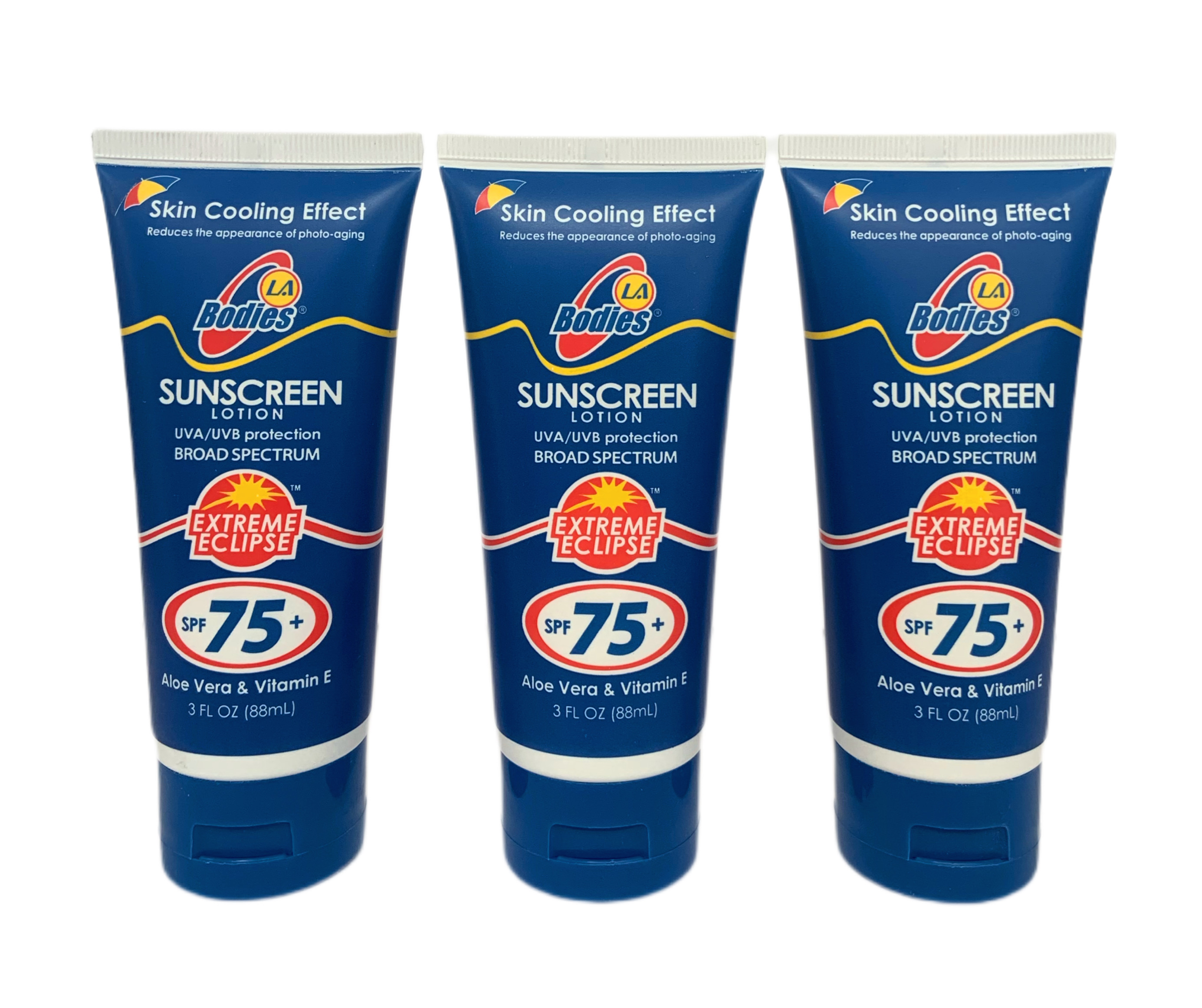 LA BODIES Extreem Eclipse Sunscreen Lotion W Aloe Vera And Vitamin E