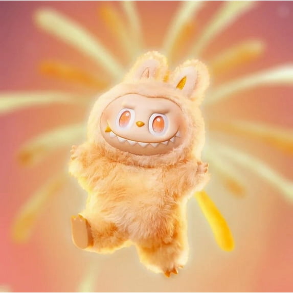 LA^^BU-BU Mystery Plush Pendant Toy – Energy Series Stuffed Animal in Surprise Blind Box(Single Box)