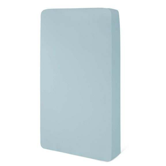 LA Baby 100% Cotton Jersy Fitted Sheet for Standard/Full Size Crib Mattress