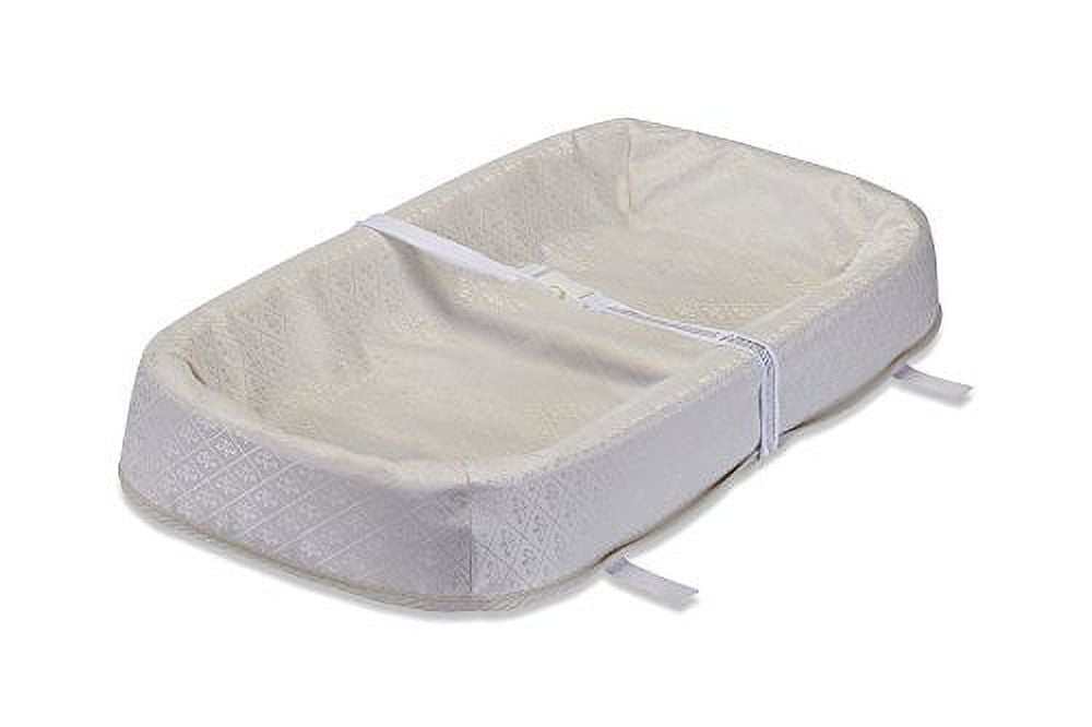 LA Baby 4 Sided Changing Pad with Organic Layer, 32" Made in USA