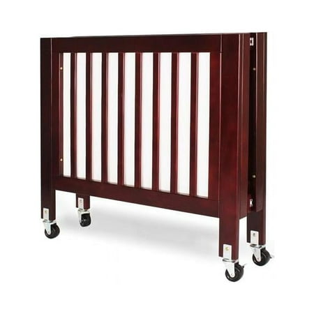 LA Baby Helena Euro Crib, Cherry