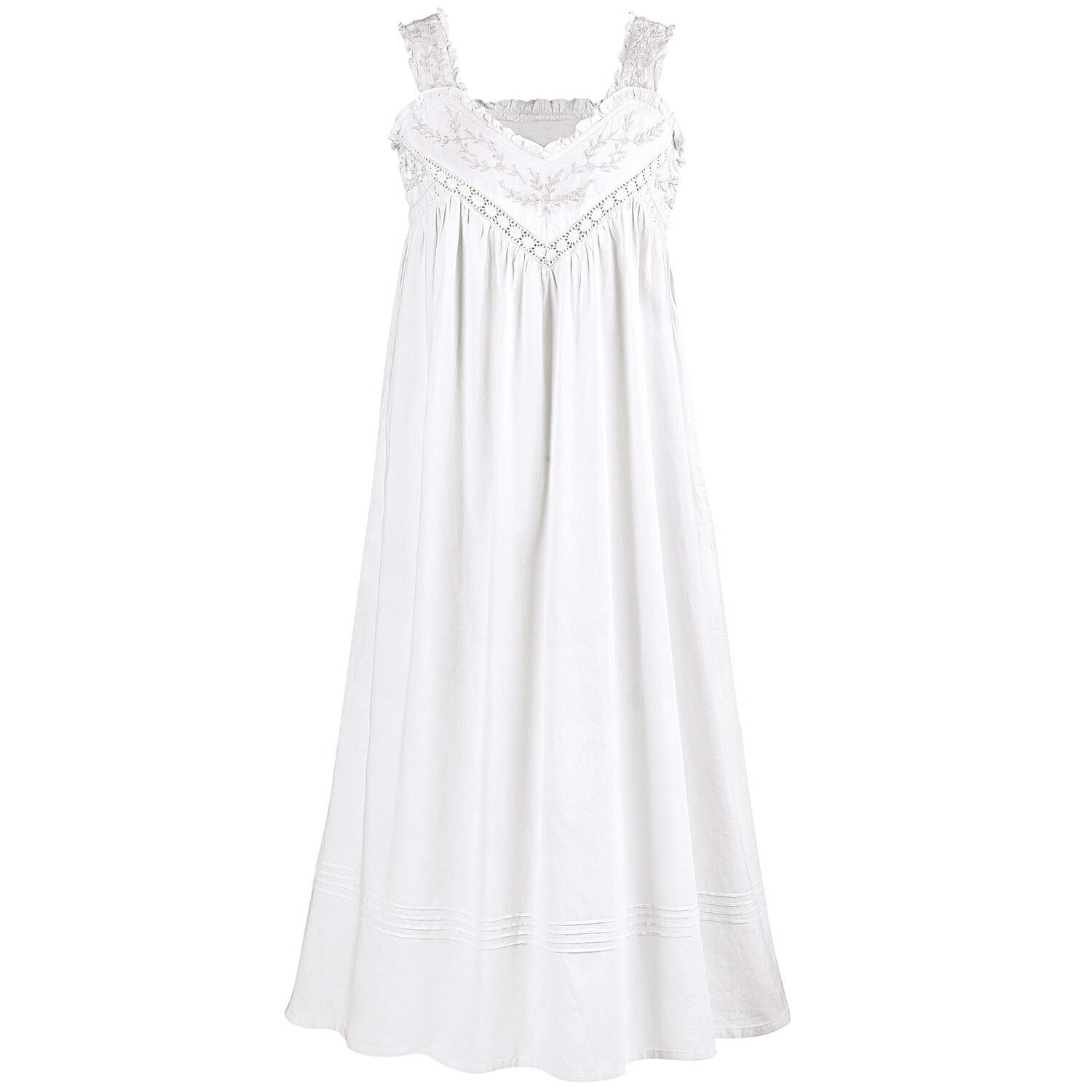 LA CERA Womens Cotton Nightgown Summer Nightgowns for Women 100 Cotton