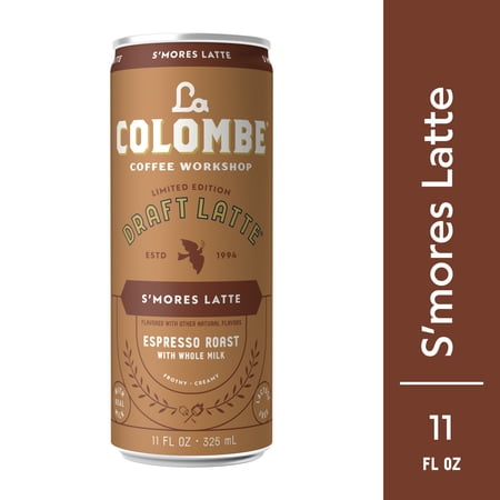 La Colombe S'mores Draft Latte Cold Brew Ready-to-Drink Coffee, 11 fl oz, Can