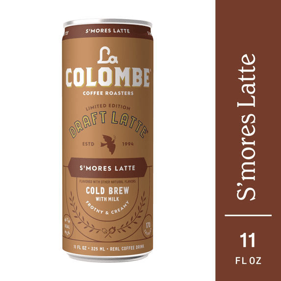La Colombe Coffee, S'mores Cold Brew Draft Latte, 11 fl oz Can