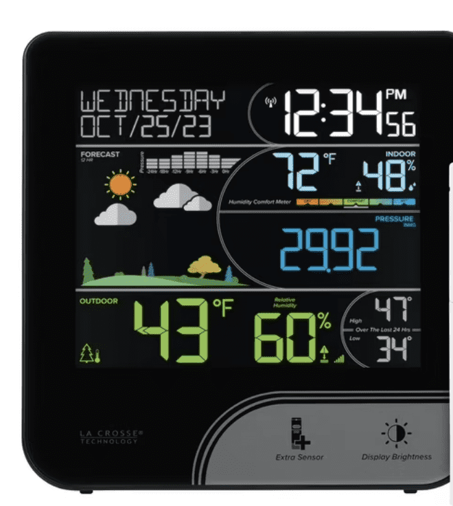 LA CROSSE TECHNOLOGY S73071 Wireless Color Weather Station