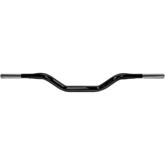 LA Choppers LA-7312-09B 1-1/4 in. Hefty Superbar Handlebar - Black Powdercoat