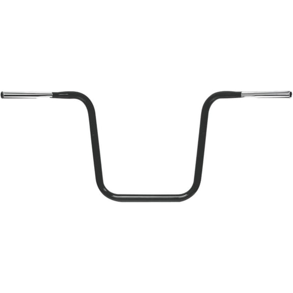 La Choppers LA-7312-16B 1-1/4in. Hefty Ape Hanger Handlebar - 16in. - Black Powdercoat